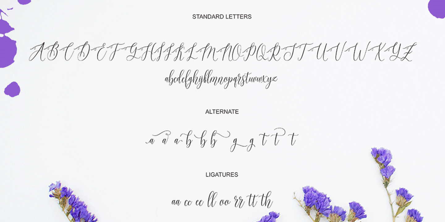 Example font Briancha #2